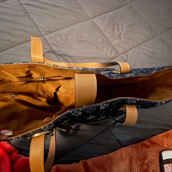 Jean and Tan Tote Bag - Picture 4 of 7